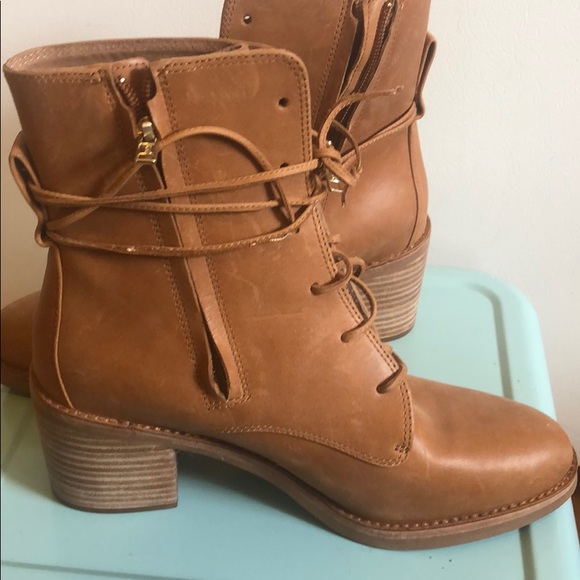 Never Worn! Ugg brown booties - Picture 2 of 3